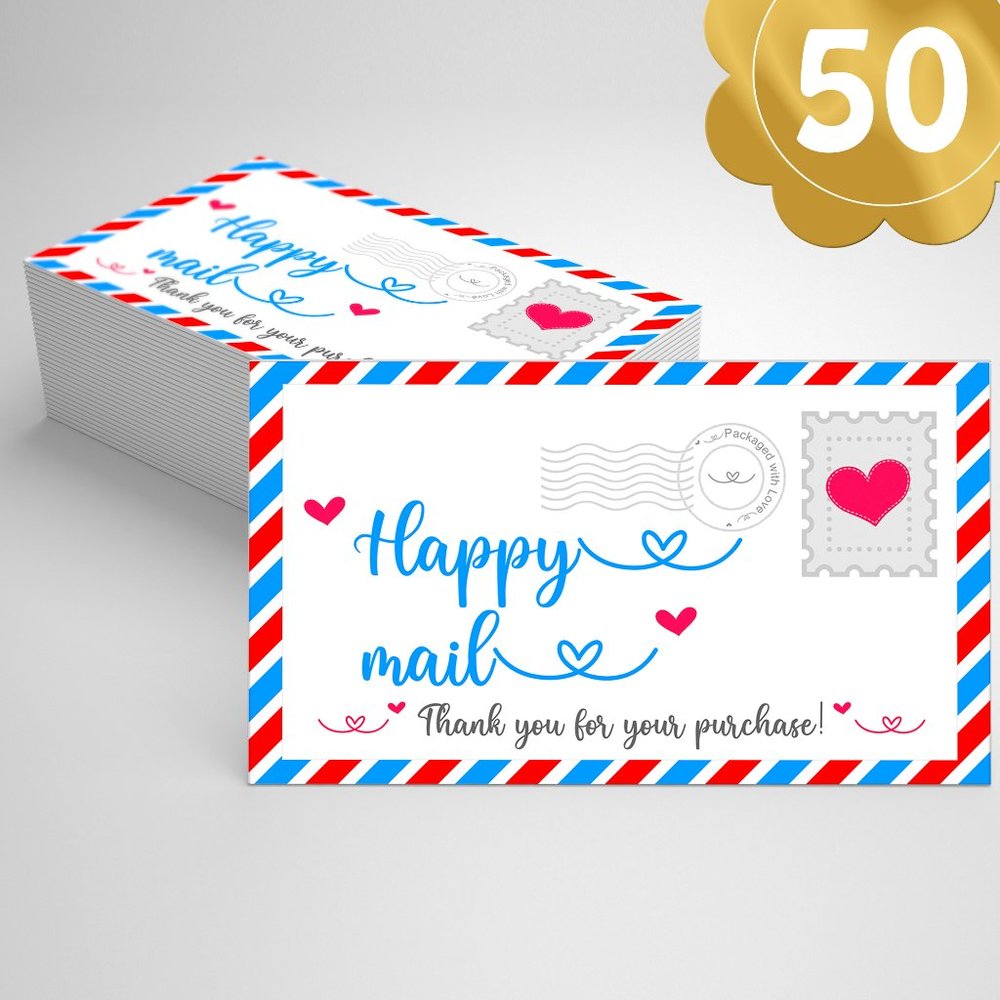 ♥️ 5x25 / 50 Thank you cards